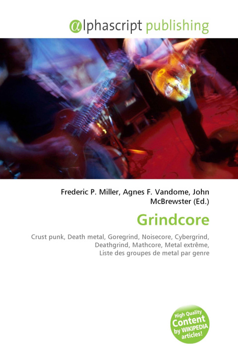 Kniha Grindcore Agnes F. Vandome