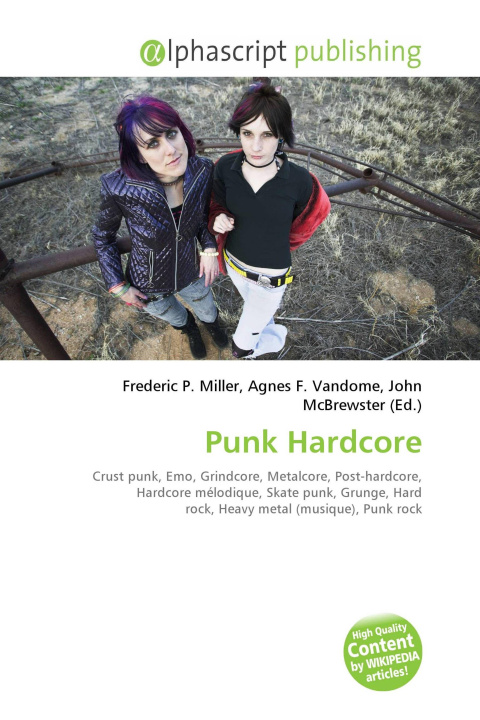 Kniha Punk Hardcore Agnes F. Vandome