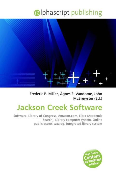 Knjiga Jackson Creek Software Agnes F. Vandome