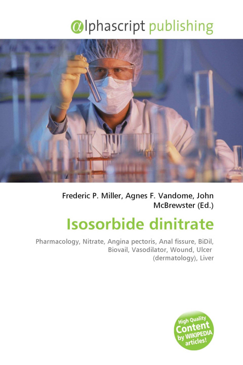 Könyv Isosorbide dinitrate Agnes F. Vandome