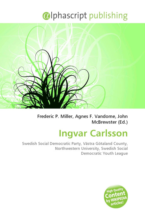 Kniha Ingvar Carlsson Agnes F. Vandome