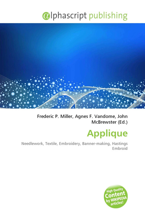 Kniha Applique Agnes F. Vandome