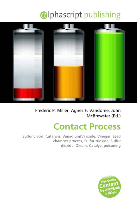 Könyv Contact Process Agnes F. Vandome