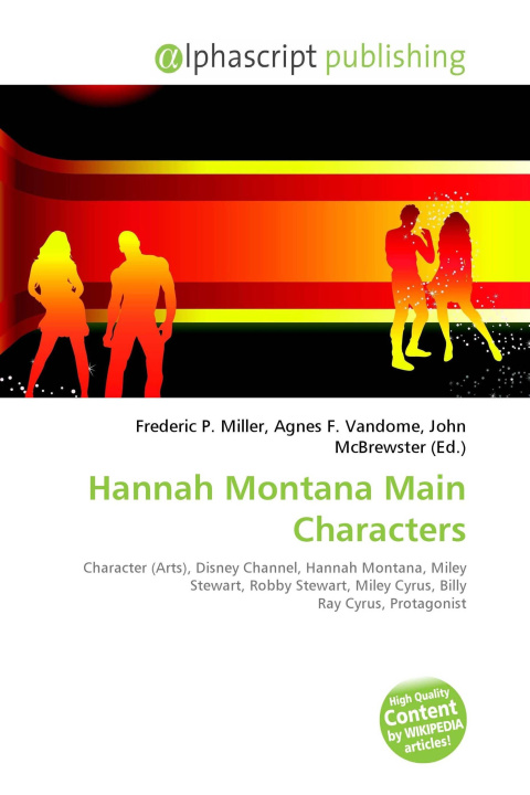 Kniha Hannah Montana Main Characters Agnes F. Vandome