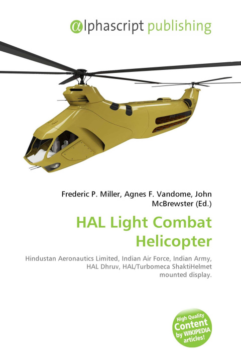 Kniha HAL Light Combat Helicopter Agnes F. Vandome
