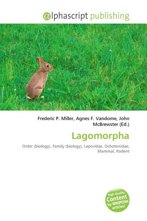 Kniha Lagomorpha Agnes F. Vandome