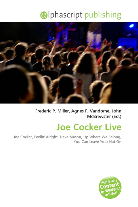 Könyv Joe Cocker Live Agnes F. Vandome