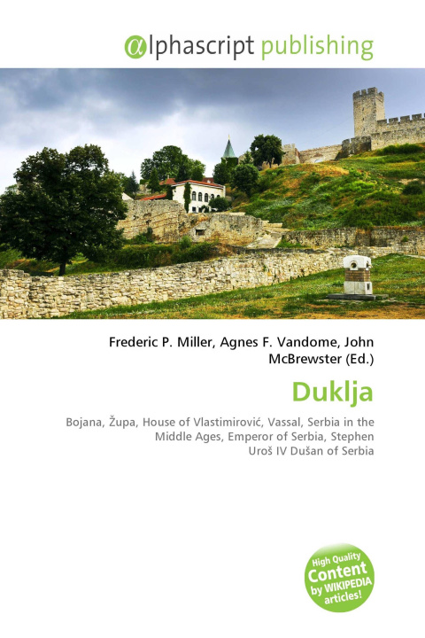 Kniha Duklja Agnes F. Vandome