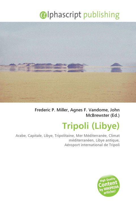 Kniha Tripoli (Libye) Agnes F. Vandome
