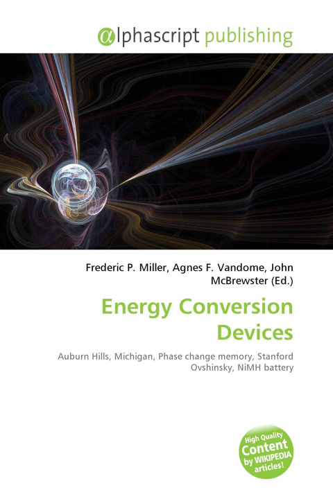 Kniha Energy Conversion Devices Agnes F. Vandome