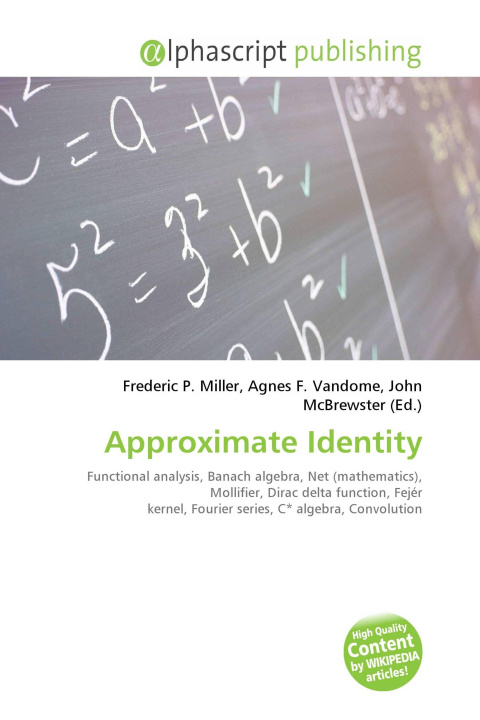 Kniha Approximate Identity Agnes F. Vandome