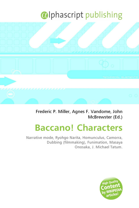 Kniha Baccano! Characters Agnes F. Vandome