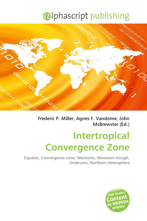 Knjiga Intertropical Convergence Zone Agnes F. Vandome