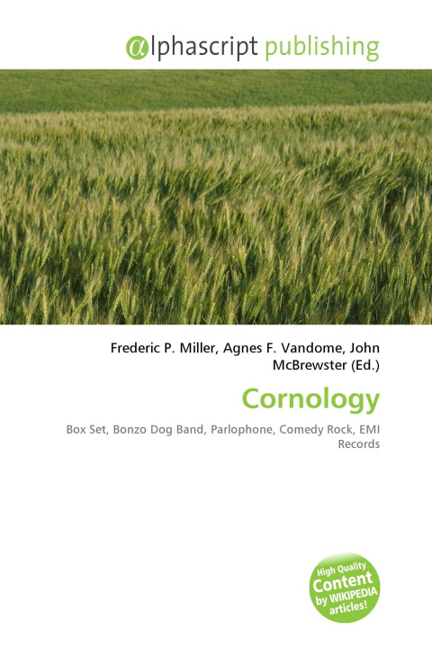 Kniha Cornology Agnes F. Vandome