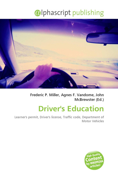 Kniha Driver's Education Agnes F. Vandome