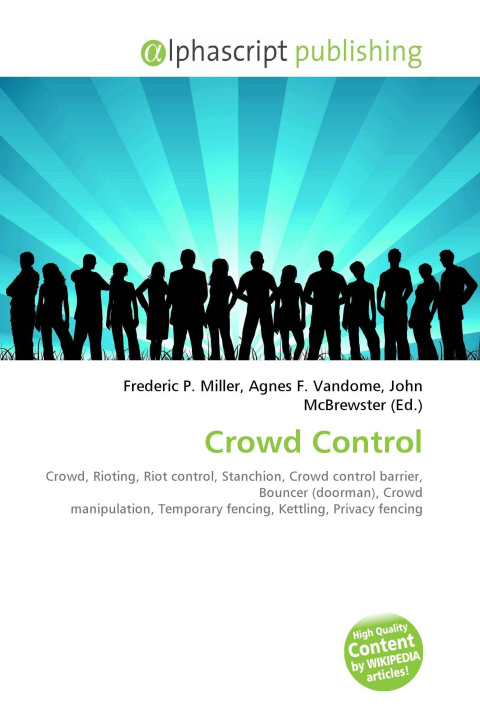 Kniha Crowd Control Agnes F. Vandome