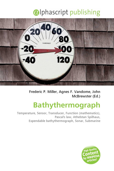 Kniha Bathythermograph Agnes F. Vandome
