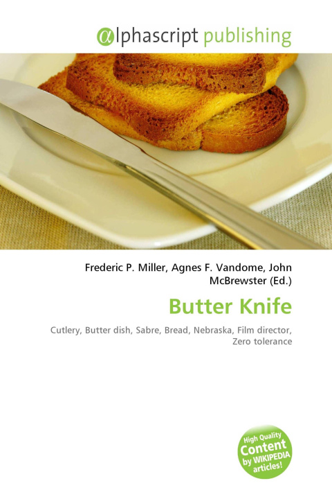Kniha Butter Knife Agnes F. Vandome