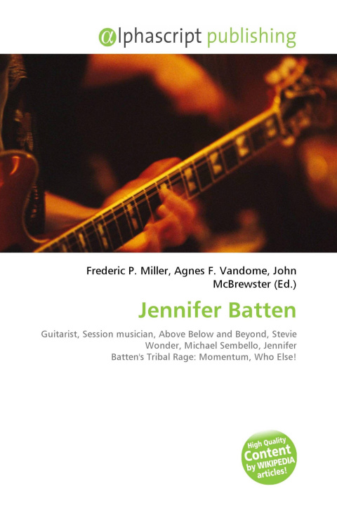 Knjiga Jennifer Batten Agnes F. Vandome