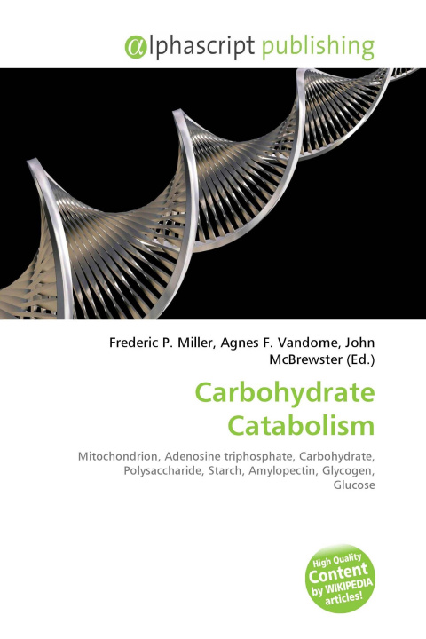 Knjiga Carbohydrate Catabolism Agnes F. Vandome