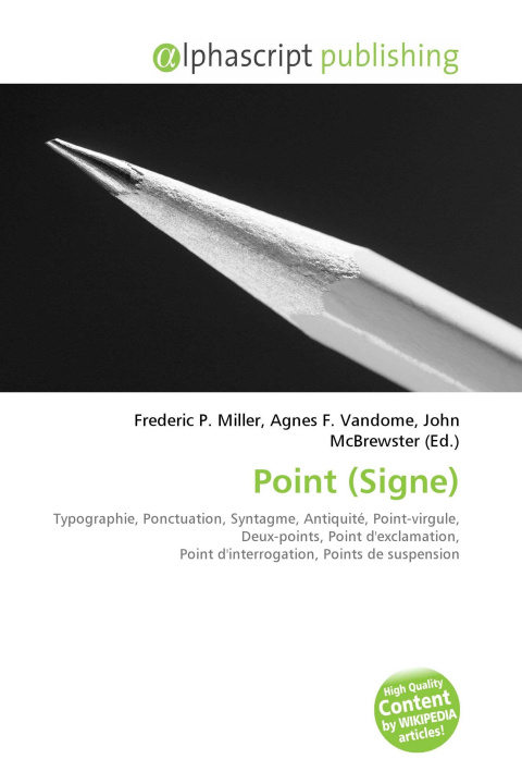 Knjiga Point (Signe) Agnes F. Vandome
