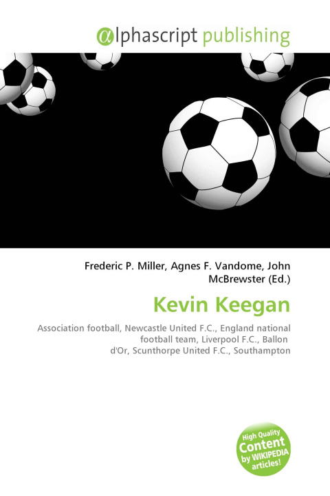Kniha Kevin Keegan Agnes F. Vandome
