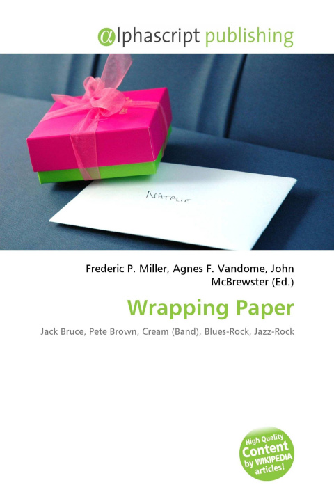 Kniha Wrapping Paper Agnes F. Vandome