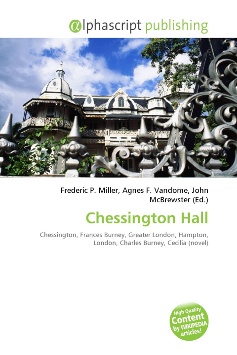 Kniha Chessington Hall Agnes F. Vandome