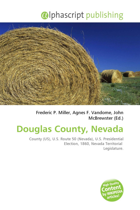 Knjiga Douglas County, Nevada Agnes F. Vandome