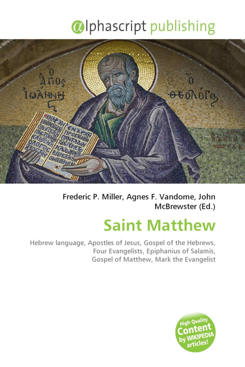 Kniha Saint Matthew Agnes F. Vandome