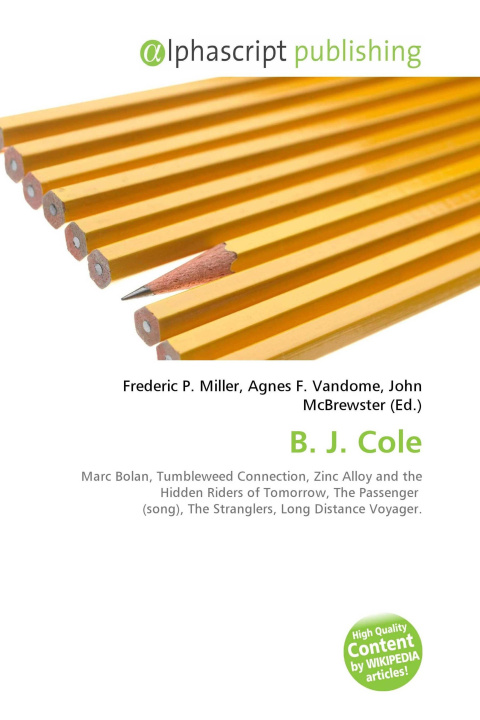 Kniha B. J. Cole Agnes F. Vandome