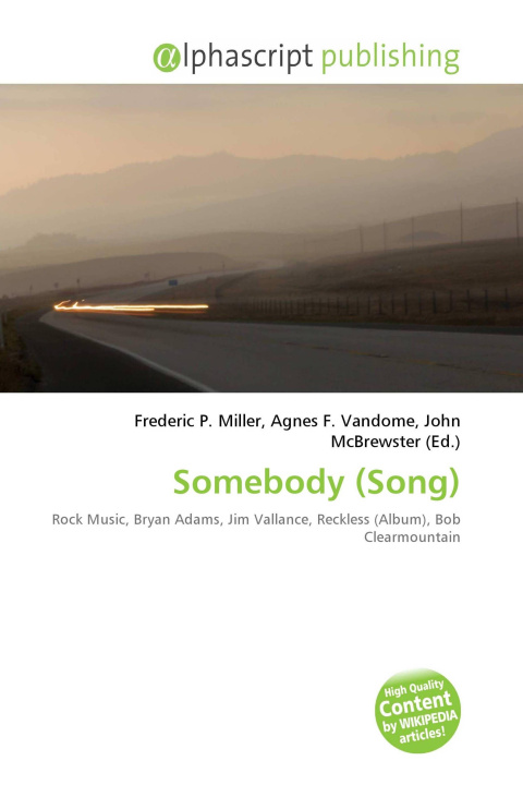 Kniha Somebody (Song) Agnes F. Vandome