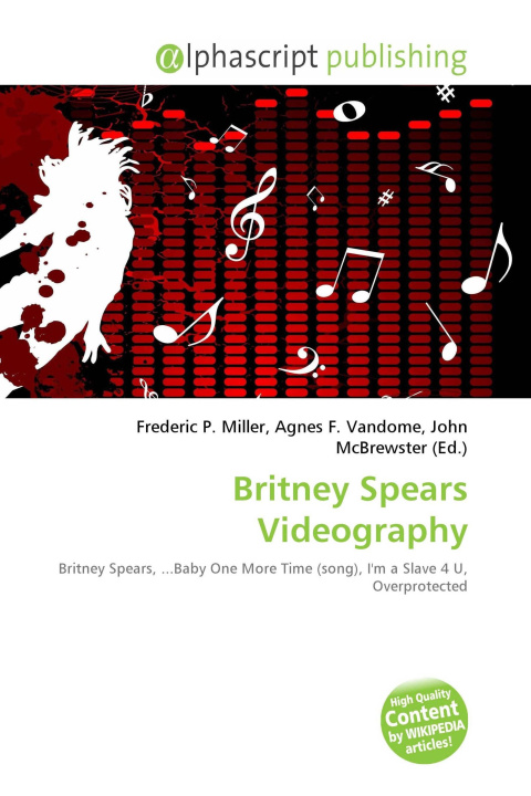 Kniha Britney Spears Videography Agnes F. Vandome