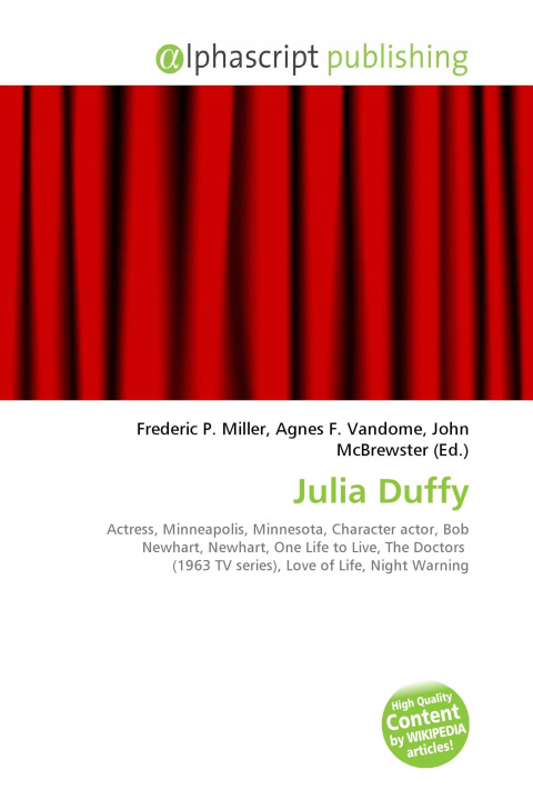 Kniha Julia Duffy Agnes F. Vandome
