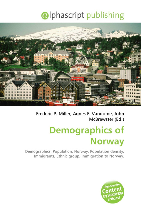 Knjiga Demographics of Norway Agnes F. Vandome