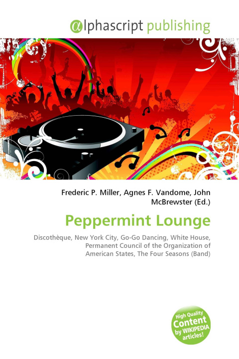 Kniha Peppermint Lounge Agnes F. Vandome