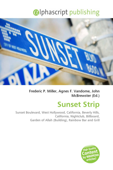 Kniha Sunset Strip Agnes F. Vandome