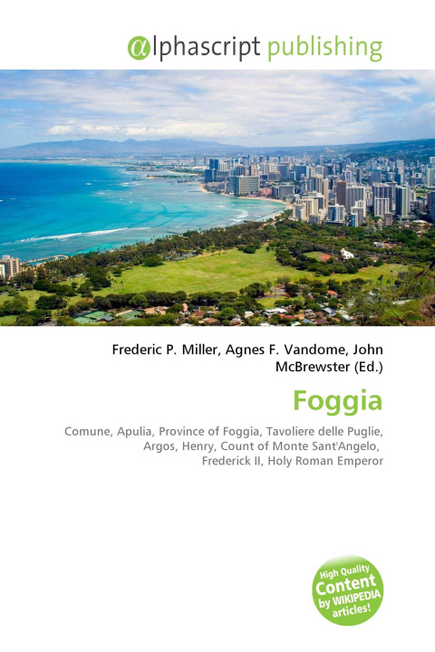 Kniha Foggia Agnes F. Vandome