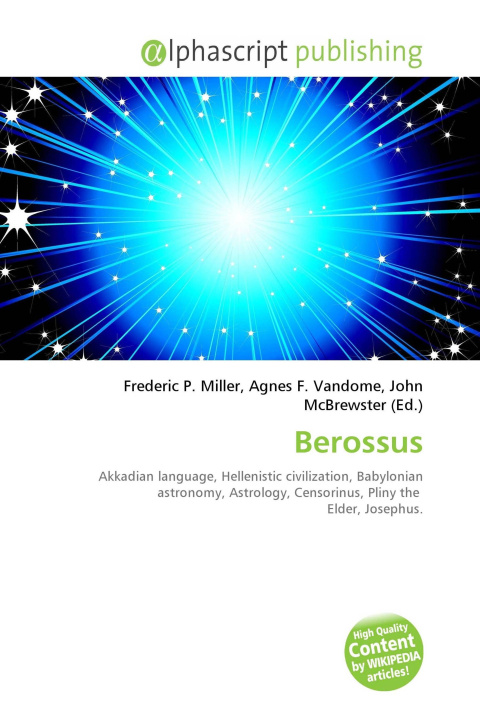 Knjiga Berossus Agnes F. Vandome