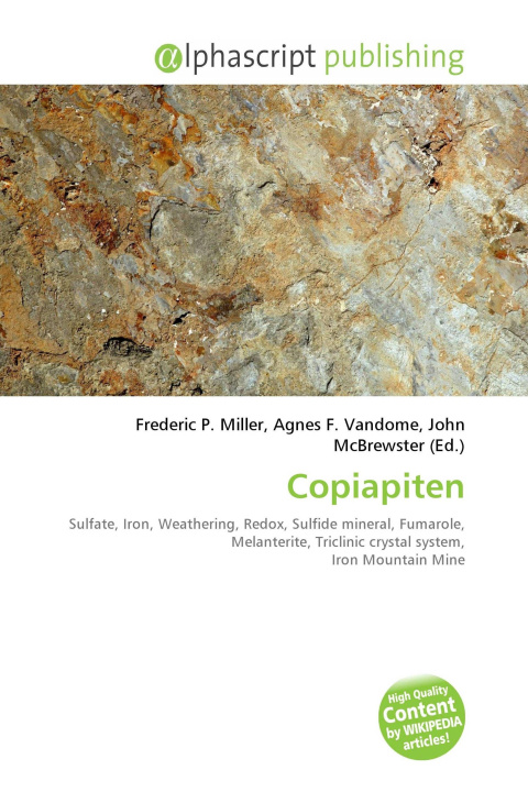 Kniha Copiapiten Agnes F. Vandome