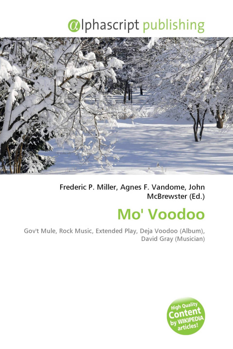 Kniha Mo' Voodoo Agnes F. Vandome