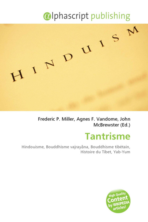 Kniha Tantrisme Agnes F. Vandome