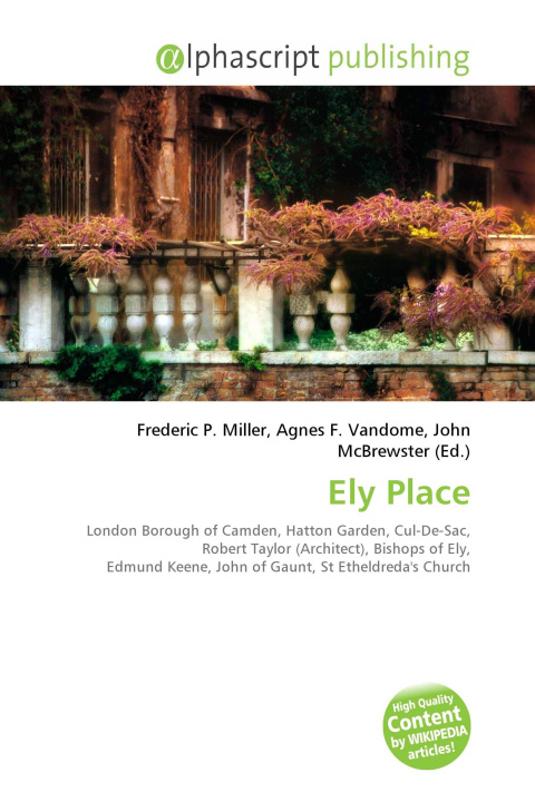 Kniha Ely Place Agnes F. Vandome