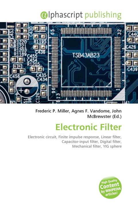Kniha Electronic Filter Agnes F. Vandome