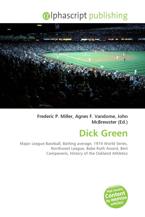 Knjiga Dick Green Agnes F. Vandome