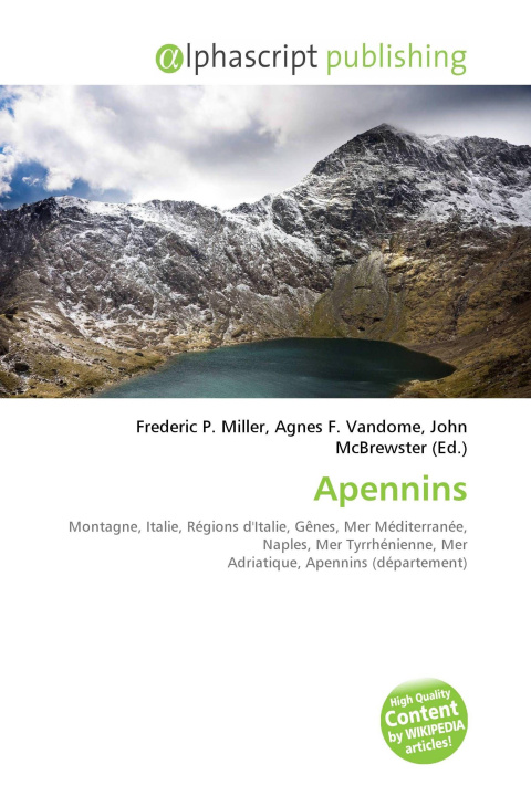 Knjiga Apennins Agnes F. Vandome