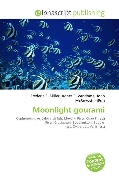 Kniha Moonlight gourami Agnes F. Vandome