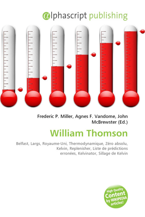 Kniha William Thomson Agnes F. Vandome