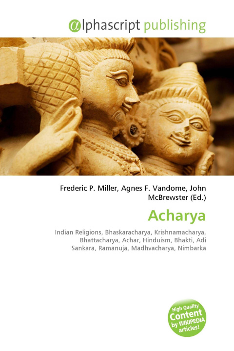 Kniha Acharya Agnes F. Vandome