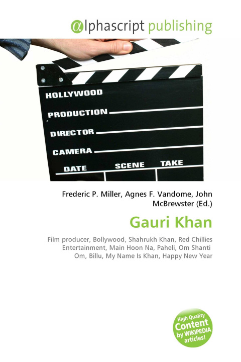 Kniha Gauri Khan Agnes F. Vandome